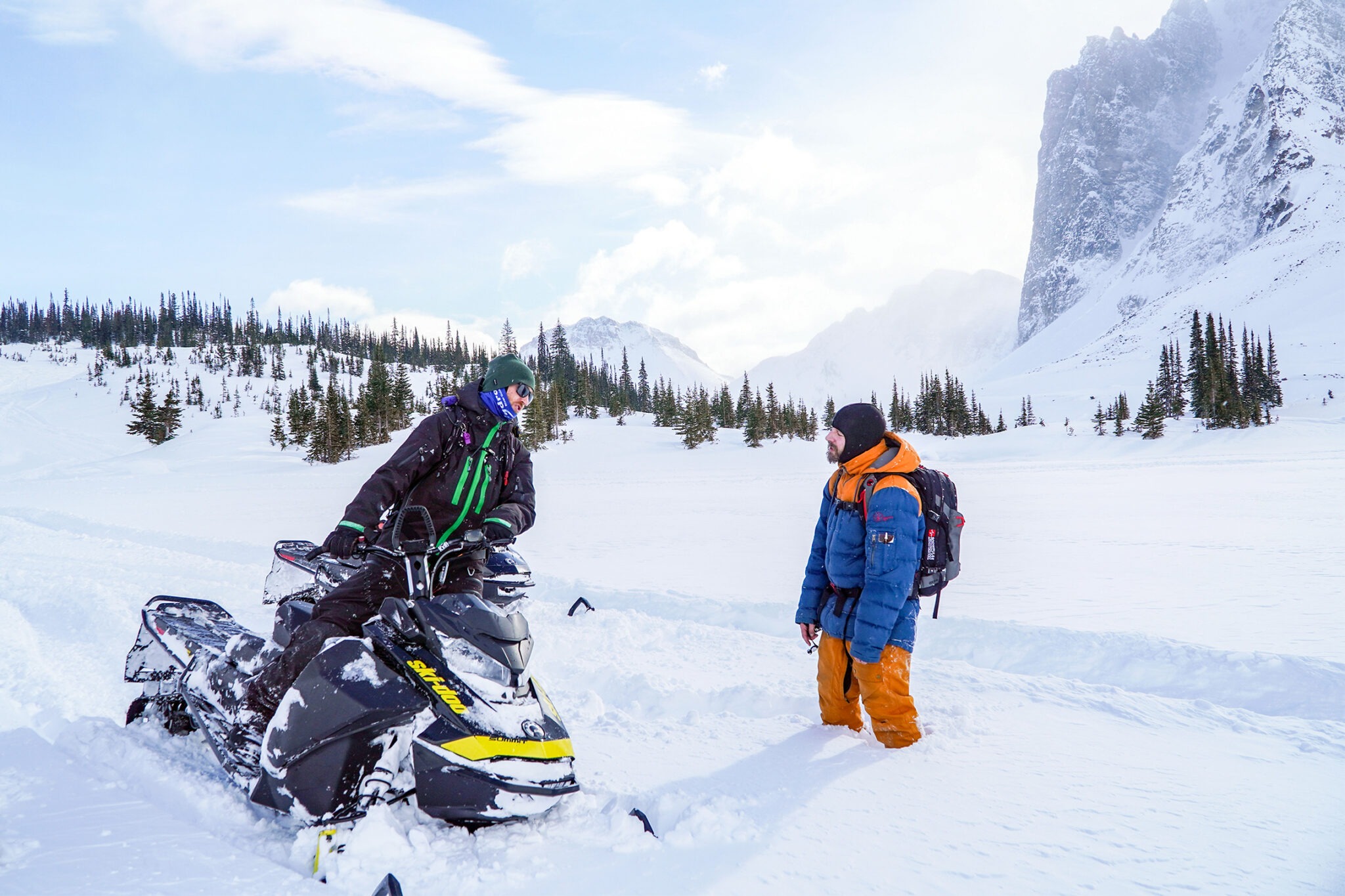 Snowmobile Tours in Golden, BC Rocky Mountain Riders