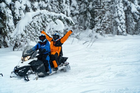 Kicking Horse Resort snowmobile tours