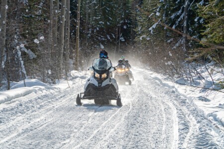 Kicking Horse Resort snowmobile tours